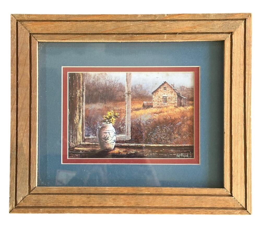 Professionally Framed Limited Edition Ted Blalock Print 12" x 10"